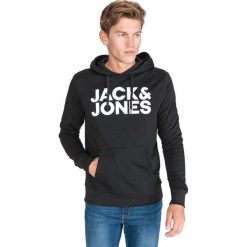Jack & Jones Corp Bluza Czarny. Czarne bluzy męskie Jack & Jones, s, z nadrukiem, z bawełny, bez kołnierzyka, bez rękawów, bez kaptura. Za 131,95 zł.