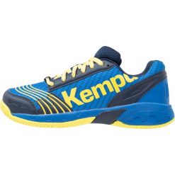Buty sportowe chłopięce: Kempa ATTACK Obuwie do piłki ręcznej deep blue/lime yellow