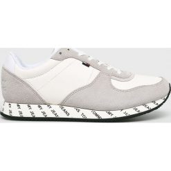 Tommy Jeans - Buty. Niebieskie sneakersy męskie Tommy Jeans, z jeansu, na sznurówki. W wyprzedaży za 319,90 zł.