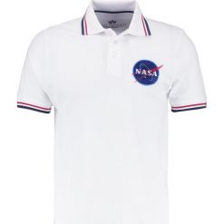 Koszulki polo: Alpha Industries NASA Koszulka polo weiss