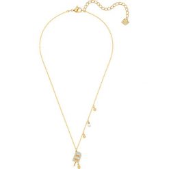 Swarovski - Naszyjnik No Regrets. Żółte naszyjniki damskie Swarovski, z kryształem, metalowe. Za 339,90 zł.