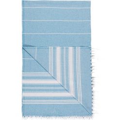 Chusty damskie: Chusta hammam w kolorze niebieskim – 180 x 100 cm