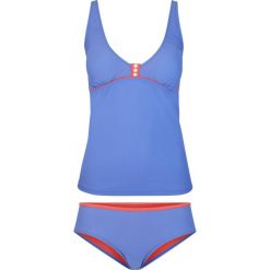 Tankini (2 części) bonprix jasnoniebiesko-koralowy. Niebieskie stroje kąpielowe damskie bonprix, bez wzorów. Za 42,99 zł.