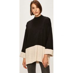 Answear - Sweter. Czarne swetry damskie ANSWEAR, s, bez wzorów, z dzianiny, bez rękawów, bez kaptura. W wyprzedaży za 79,90 zł.