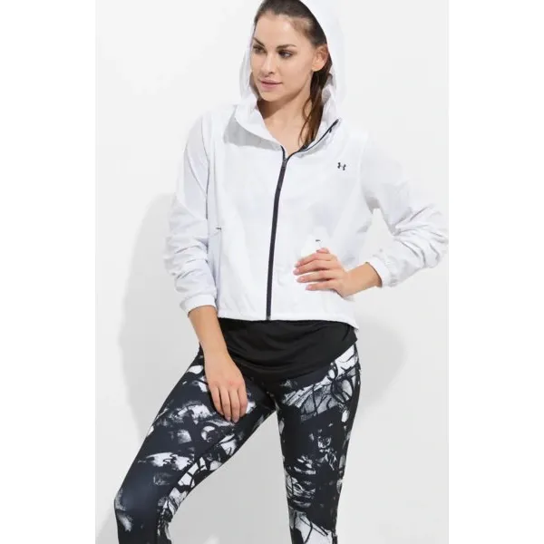 Under Armour Kurtka Accelerate Pckbl Jac , biały, rozmiar S. Białe kurtki sportowe damskie Under Armour, s, bez wzorów, z materiału, bez kaptura, do biegania. W wyprzedaży za 299,99 zł.