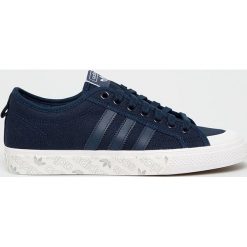 Adidas Originals - Buty. Niebieskie buty sportowe męskie adidas Originals, ze skóry, na sznurówki. Za 279,90 zł.
