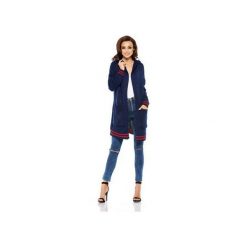 Kardigany damskie: LEMONIADE LS210 Luźny casualowy sweter narzutka