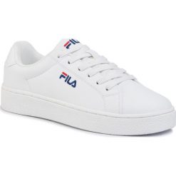 Sneakersy Fila Upstage Low Wmn 1010327.1FG. Białe półbuty damskie Fila, bez wzorów, bez obcasa, bez zapięcia. W wyprzedaży za 209,00 zł.