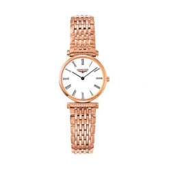 LONGINES LA GRANDE CLASSIQUE L8.110.0.71.2. Białe zegarki damskie marki LONGINES, ze stali. Za 8830,00 zł.