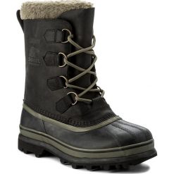 Botki męskie: Śniegowce SOREL - Caribou Wl NM2726 Black 010