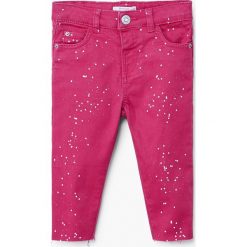 Jeansy dziewczęce: Mango Kids – Jeansy dziecięce Pintora 80-104 cm