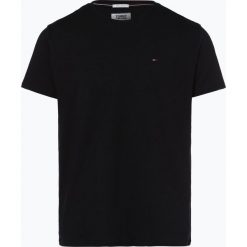 Tommy Jeans - T-shirt męski – Hanson, czarny. Czarne t-shirty męskie Tommy Jeans, l, z bawełny. Za 99,95 zł.