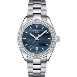 TISSOT RABAT ZEGAREK PR 100 Lady Sport Chic T101.910.61.121.00. Szare zegarki damskie TISSOT, srebrne. W wyprzedaży za 4130,00 zł.