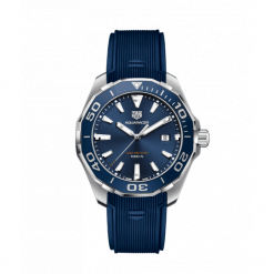 ZEGAREK TAG HEUER AQUARACER 300M WAY101C.FT6153. Niebieskie zegarki męskie TAG HEUER, ze stali. Za 6590,00 zł.