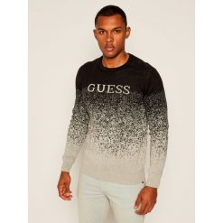 Sweter Guess Dégradé Logo M0YR48 Z2NO0. Szare swetry męskie Guess, m, z aplikacjami, klasyczne, z klasycznym kołnierzykiem, bez kaptura. Za 369,00 zł.