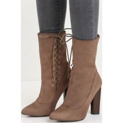 Botki damskie: Khaki Botki Gail