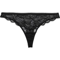 Stringi mini bonprix czarny. Czarne stringi damskie bonprix, z bawełny. Za 29,99 zł.