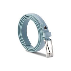 ACCCESSORIES 1W2-014-SS19. Niebieskie paski damskie ACCCESSORIES, w paski, ze skóry ekologicznej. Za 19,99 zł.