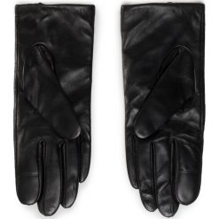 Rękawiczki Damskie LASOCKI - 2W6-005-AW20 S/M Black. Czarne rękawiczki damskie Lasocki, bez wzorów, ze skóry. Za 89,99 zł.