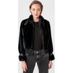TWINSET Płaszcz Czarny. Czarne kurtki damskie Twinset, s, bez wzorów, z poliesteru, bez kaptura. Za 1021,95 zł.
