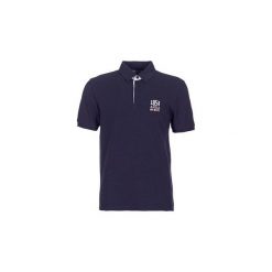 Koszulki polo z krótkim rękawem Aigle STAIRSEA. Niebieskie koszulki męskie Aigle, s, bez wzorów, z krótkim rękawem. Za 154,50 zł.