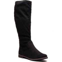 Kozaki CAPRICE - 9-25507-21 Black Stretch 044. Czarne buty zimowe damskie Caprice, z materiału. Za 249,90 zł.