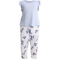 Piżamy damskie: Evans FLORAL SET Piżama light blue
