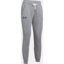 Spodnie dresowe damskie: Under Armour Spodnie damskie Favorite Fleece Pant szare r. S (1298422-025)
