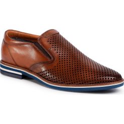 Półbuty SALAMANDER - Vasco 31-57329-07 Cognac. Pomarańczowe buty wizytowe męskie Salamander, bez wzorów, ze skóry, wizytowe, bez zapięcia. Za 429,00 zł.