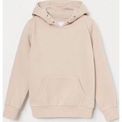 Bluza dresowa z kapturem - Beżowy. Brązowe bluzy damskie Reserved, bez wzorów, z dresówki, bez rękawów, z kapturem. Za 49,99 zł.