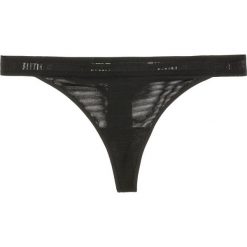 Stringi funkcyjne wkolorze czarnym. Czarne stringi damskie Odzież sportowa, xs, bez wzorów. W wyprzedaży za 39,95 zł.