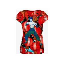 Immortal Bruce women's t-shirt. Różowe t-shirty damskie marki Mars from venus, s, bez wzorów, bez kołnierzyka. Za 118,30 zł.