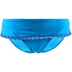 Stroje dwuczęściowe damskie: Pełne figi bikini „Grimaud” w kolorze turkusowym
