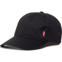 Czapka z daszkiem LEVI'S® - 77136-0157 Black. Czarne czapki damskie bez wzorów, z bawełny. Za 109,00 zł.