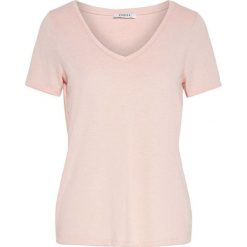 Pieces Koszulka damska Lucy Ss V-neck Top Noos Peach Skóra (rozmiar S). Pomarańczowe koszulki damskie Pieces, s, bez wzorów, ze skóry, bez kołnierzyka. W wyprzedaży za 38,00 zł.