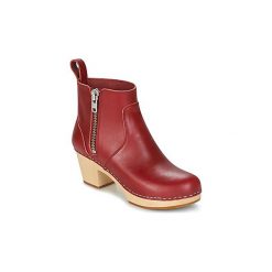 Botki Swedish hasbeens ZIP IT EMY. Czerwone botki damskie marki Swedish hasbeens. Za 888,30 zł.