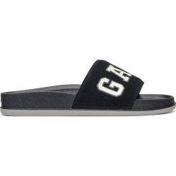 Gant Beachrock Kapcie Czarny. Czarne kapcie męskie GANT, ze skóry. Za 218,95 zł.