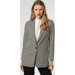 Apriori - Blezer damski, czarny. Czarne bolerka i narzutki damskie Apriori, bez wzorów, z żakardem, bez rękawów. Za 579,95 zł.