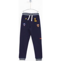 Lemon Explore - Spodnie dziecięce 122-164 cm. Szare spodnie chłopięce LEMON explore, bez wzorów, z bawełny, sportowe. W wyprzedaży za 59,90 zł.