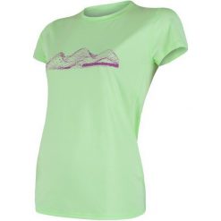 Sensor T-Shirt Damski Coolmax Fresh Pt Mountains Jasnozielony M. Zielone koszulki termoaktywne damskie marki Sensor, m, z materiału. W wyprzedaży za 89,00 zł.