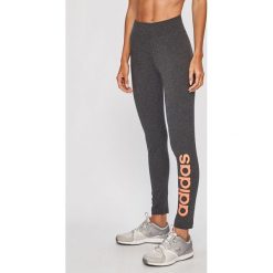 Adidas - Legginsy. Szare spodnie damskie Adidas, s, z elastanu. W wyprzedaży za 99,90 zł.