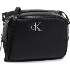 Torebka CALVIN KLEIN JEANS - Mono Hardware Camera Bag K60K606567 BDS. Czarne listonoszki damskie Calvin Klein Jeans, na imprezę, bez wzorów, z jeansu, bez dodatków. W wyprzedaży za 249,00 zł.