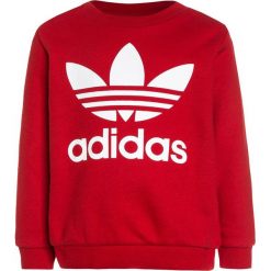 Adidas Originals CREW SET Bluza scarlet/white. Czerwone bluzy chłopięce marki adidas Originals, z bawełny. Za 199,00 zł.