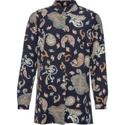 Bluzki damskie: Długa bluzka bonprix ciemnoniebieski "paisley"