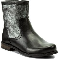 Botki LASOCKI - OCE-SELIN-02 Czarny. Czarne buty zimowe damskie marki Lasocki, ze skóry, na obcasie. Za 199,99 zł.