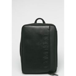 Calvin Klein - Plecak. Czarne plecaki męskie Calvin Klein, z materiału. Za 699,90 zł.