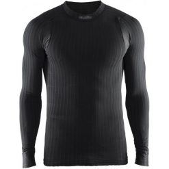 Craft Koszulka Funkcjonalna Męska Active Extreme 2.0 Ls Czarna M. Czarne koszulki męskie termoaktywne Craft, m, bez wzorów, sportowe, bez kołnierzyka, z długim rękawem, długie. W wyprzedaży za 155,00 zł.