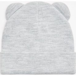 Czapka z uszami - Jasny szary. Szare czapki damskie Cropp, bez wzorów. Za 24,99 zł.