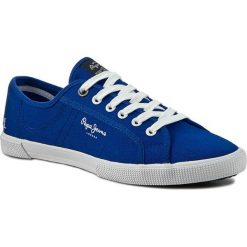 Tenisówki męskie: Tenisówki PEPE JEANS – Aberman Basic PMS30207 Lagoon 539