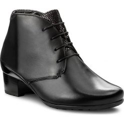 Botki ARA - 12-42040 Schwarz. Czarne buty zimowe damskie marki ara, z lakierowanej skóry. W wyprzedaży za 319,00 zł.
